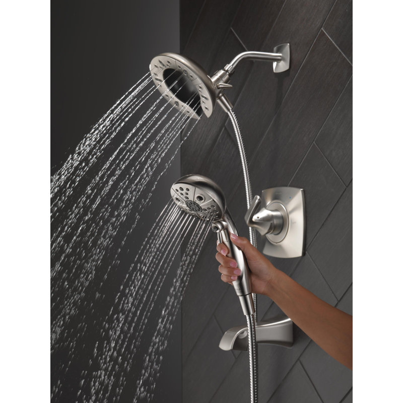 Delta Vesna SingleFunction Tub Shower Faucet Set, Shower Trim Kit with